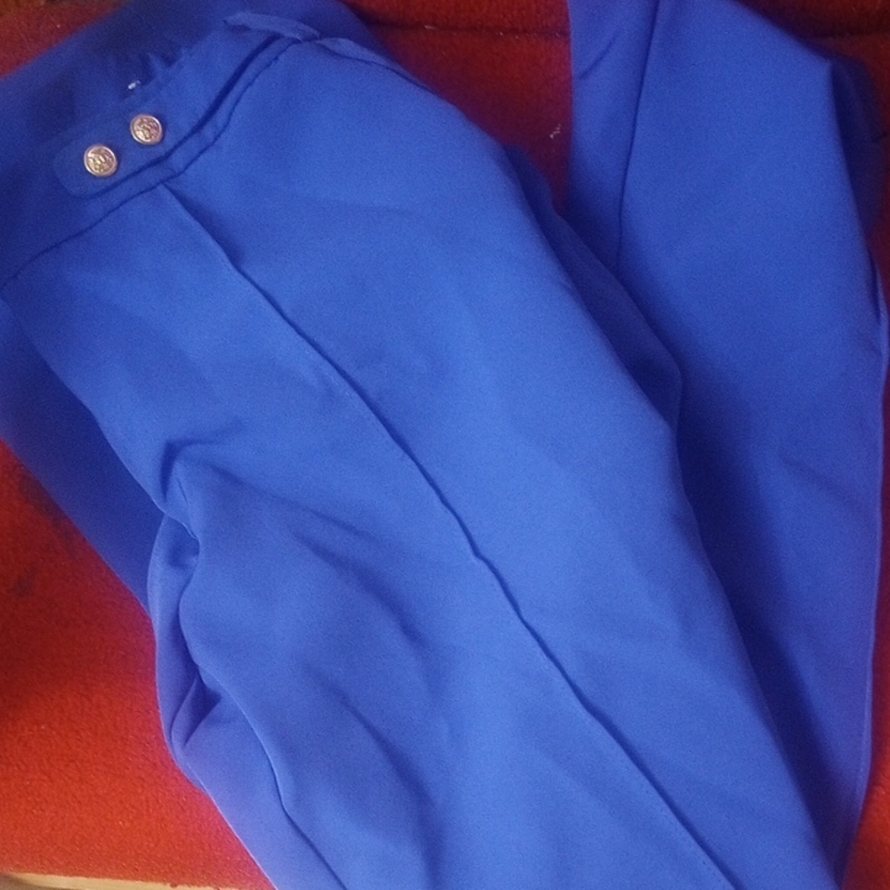 Elegant Blue Women's Pants